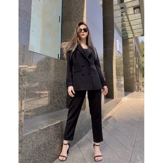 Set áo Blazer và quần Baggy