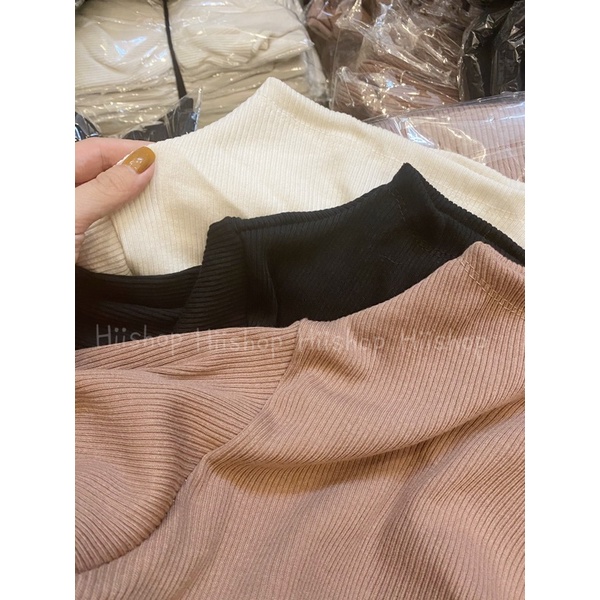 Áo Len Tăm Cổ 2 Phân - Chất Len Gân - Dành cho người dưới 55kg | BigBuy360 - bigbuy360.vn