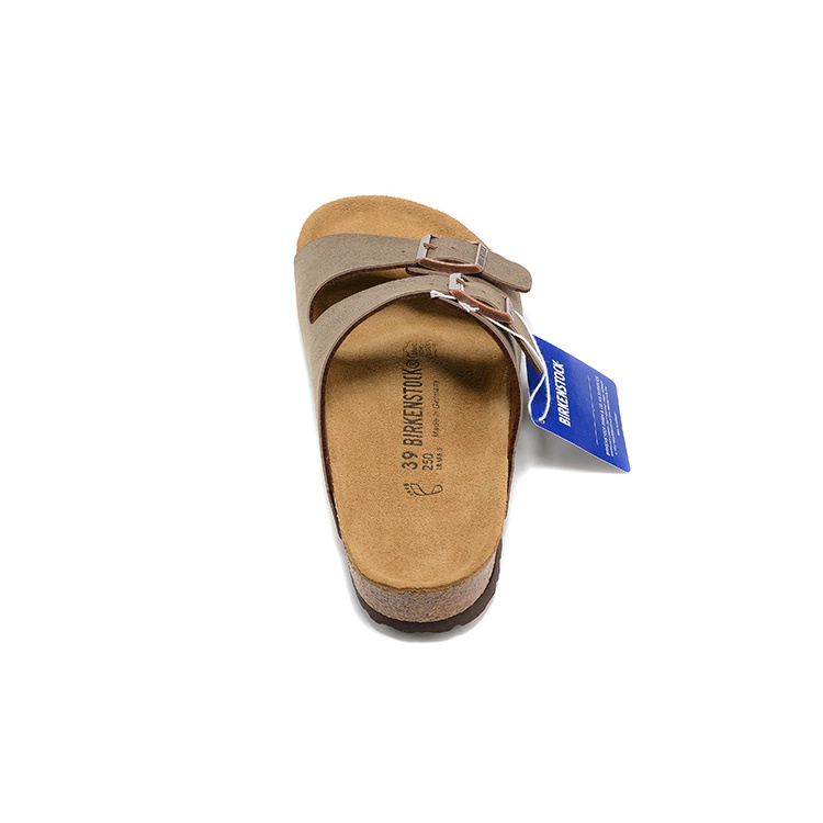 Dép Sandal Birkenstock Arizona Chất Liệu Da Chống Trượt Thời Trang Đi Biển Cho Cặp Đôi