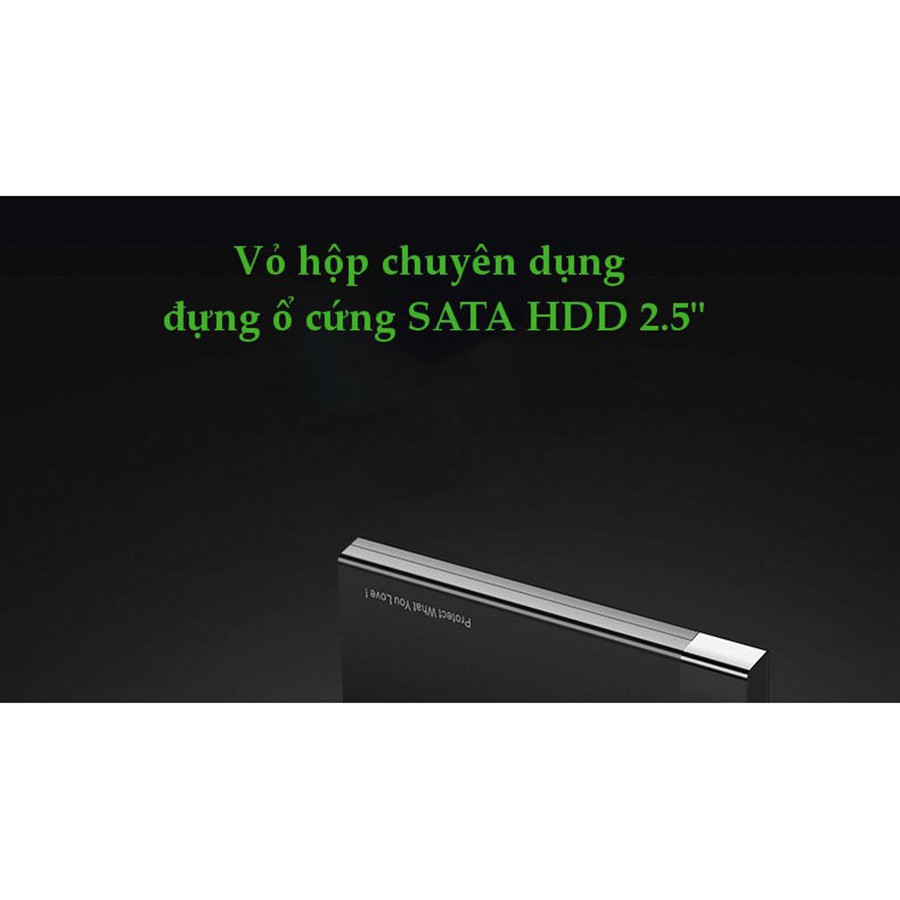 Box đựng ổ cứng 2,5 inch Ugreen 30847 chính hãng - HapuStore