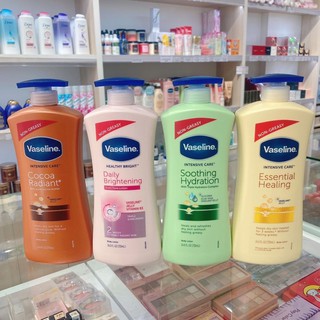 Sữa dưỡng thể trắng da toàn thân Vaseline 725ML Mỹ