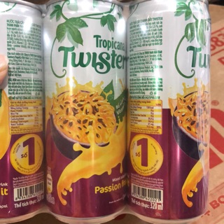 Nước Chanh Dây Twister Lon 320ml