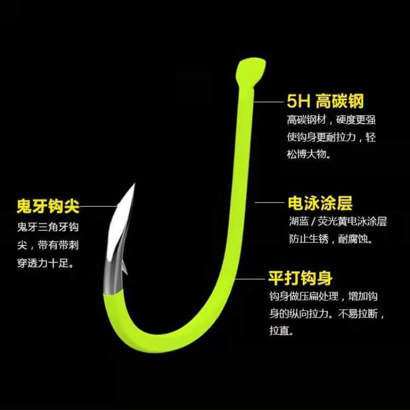 Lưỡi xanh bọc nhựa dạ quang chuyên săn cá ao, hồ, sông, suối...
