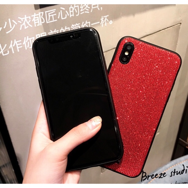 Case kim tuyến vải MK iPhone