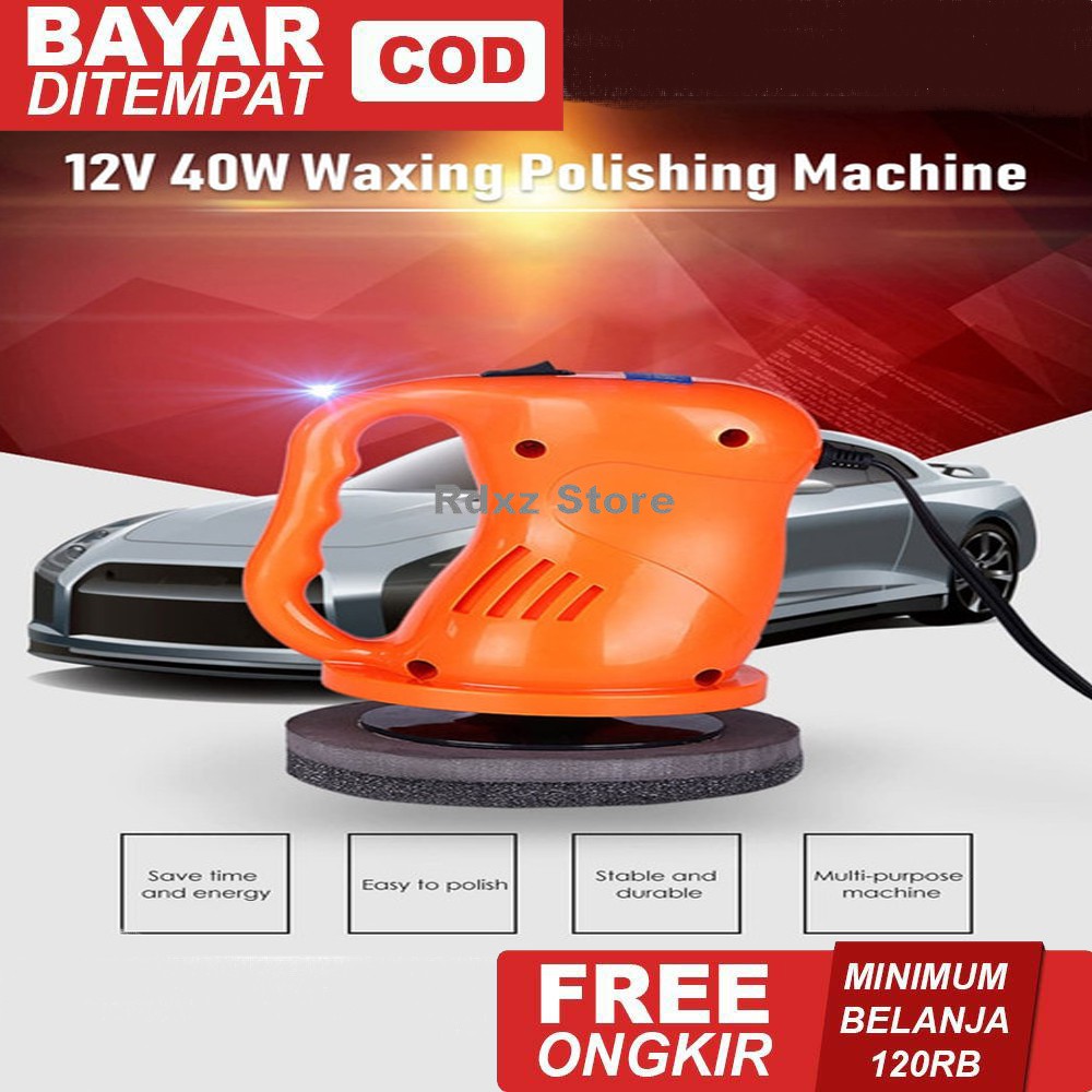 Máy Đánh Bóng Mini Chuyên Dụng Cho Xe Hơi 40w 12v