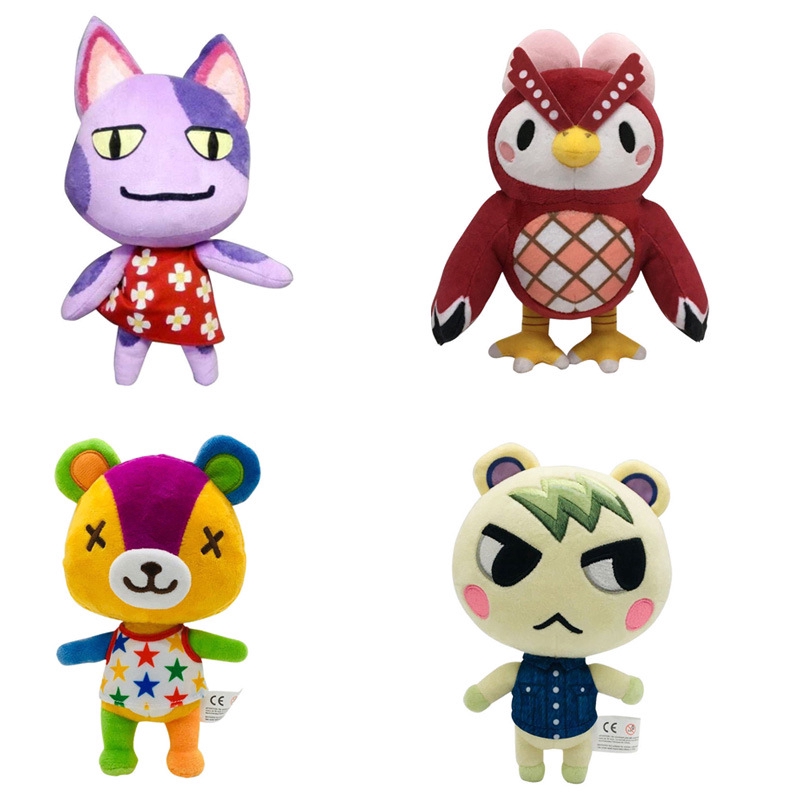 20cm/7.9in Animal Crossing Tom Nook KK Isabelle Bunnie Plush Doll Nintendo Game Cartoon Soft Stuffed Toys Kids Birthday Gift