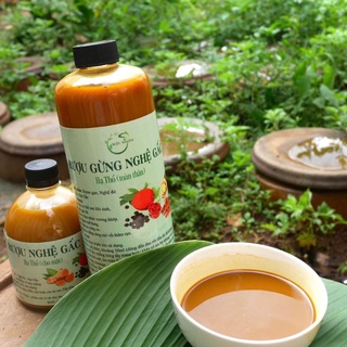 Cốt nghệ gấc hạ thổ face ( 500ml ) trắng da mờ nám