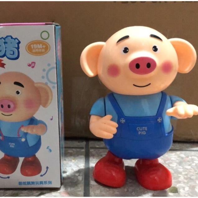 Đồ chơi Chú Heo Nhún Nhảy Peppa Pig ( Có Nhạc và Đèn ) - Đồ chơi trẻ em YUSHIXING A333-167 Heo Nhảy Múa và Phát Nhạc