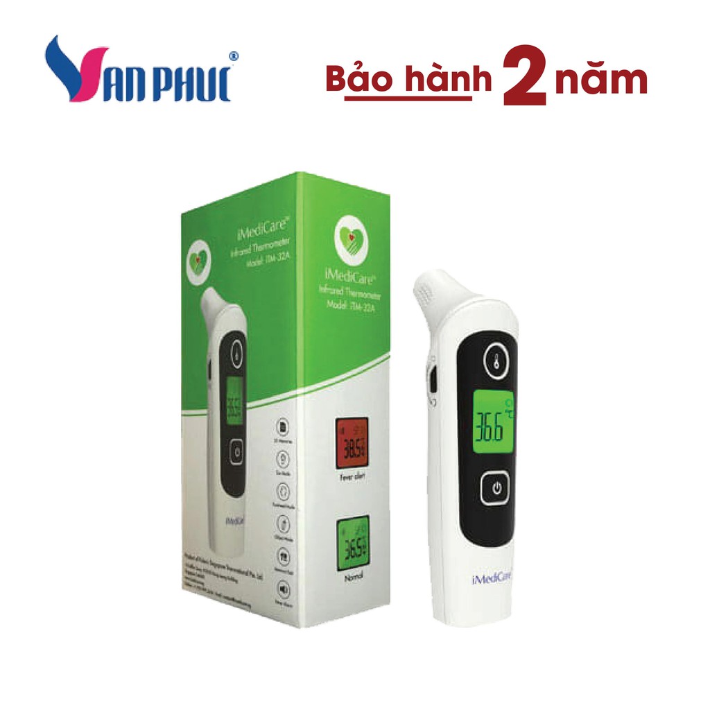 Nhiệt kế hồng ngoại iMediCare iTM-32A [CHÍNH HÃNG - BH 2 NĂM]