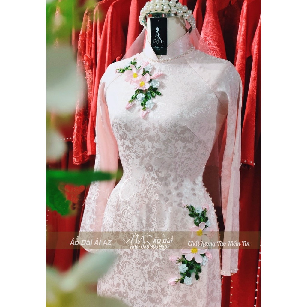Áo Dài Cưới Hỏi D23
