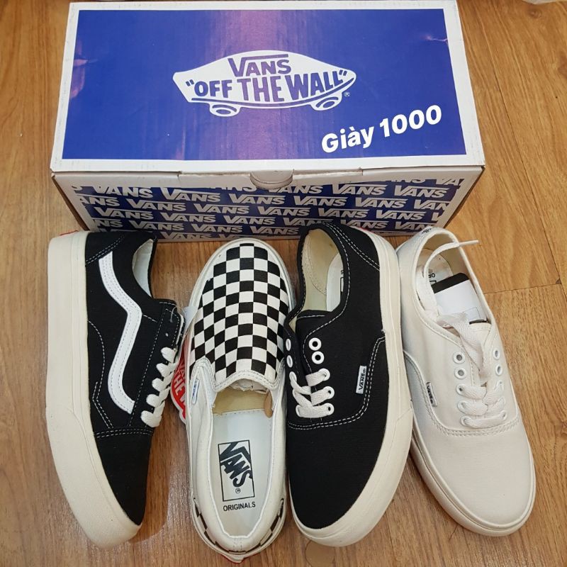 [Mã FATHANG5 giảm 10K đơn 50K] giày thể thao Old trắng màu & old đen | BigBuy360 - bigbuy360.vn