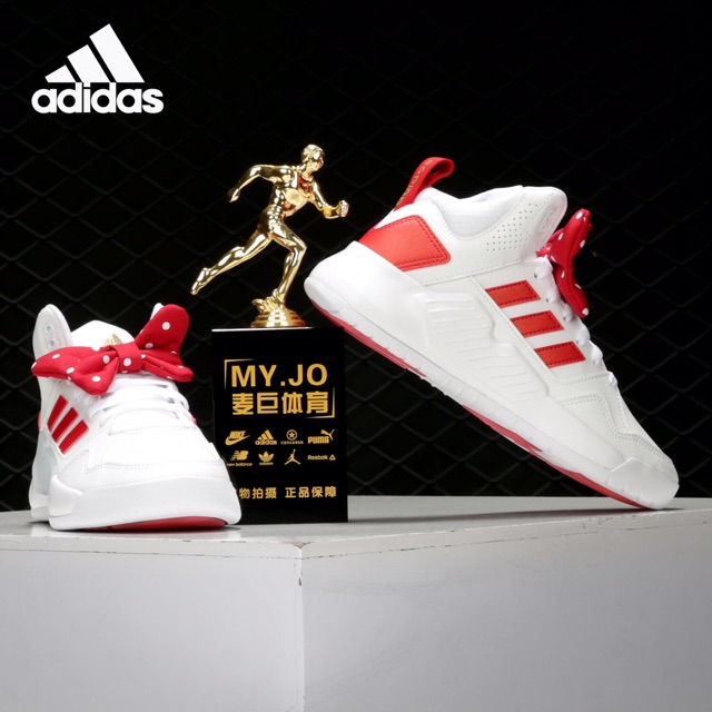 ADIDAS giày nữ chính hãng Màu đỏ giày vận động FW7017