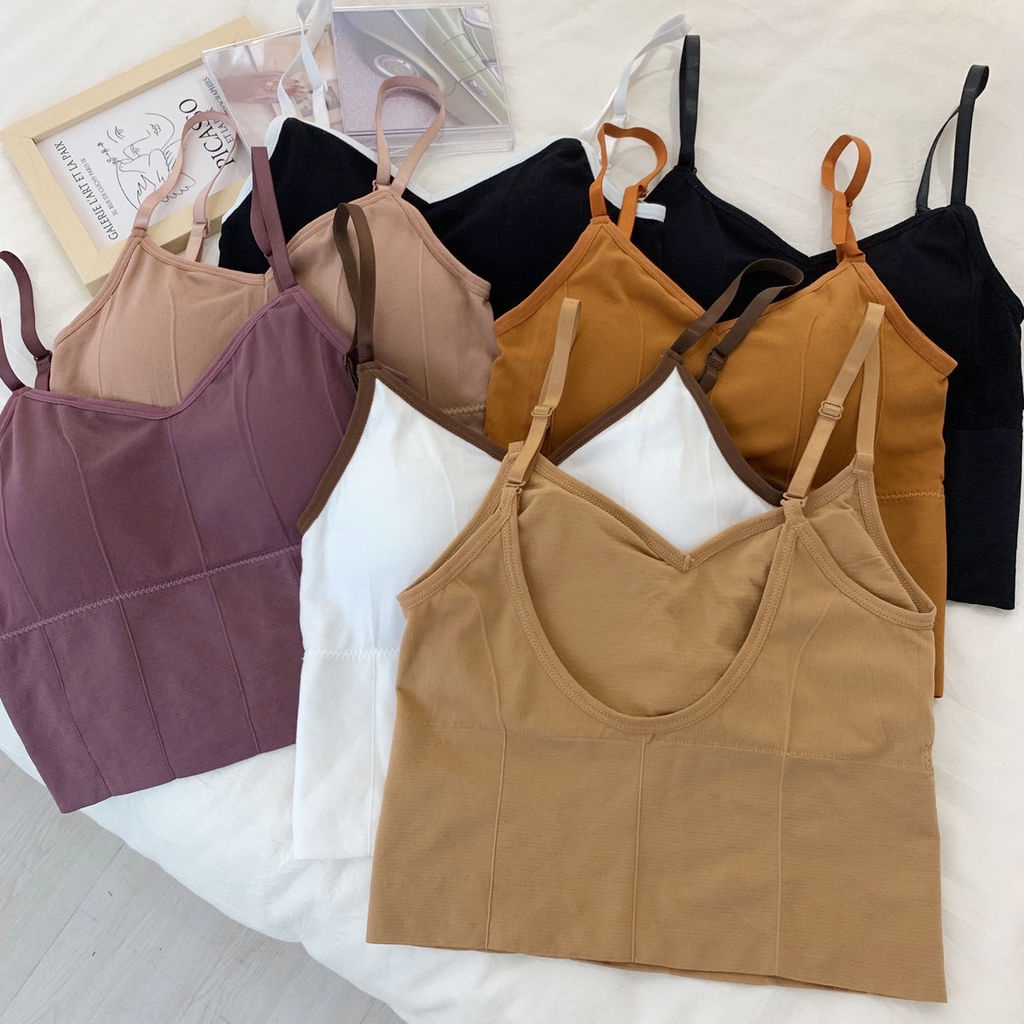 Áo Ngực Ống Chống Chảy Xệ Không Gọng Thép Phong Cách Thể Thao Mới Cho Nữ