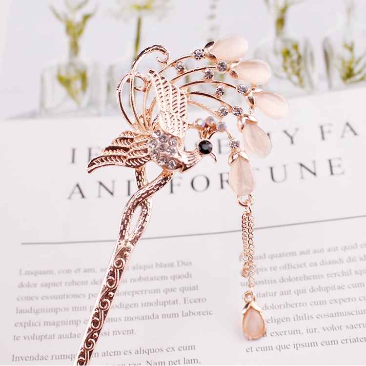 Trâm Cài Tóc Phong Cách Retro Thời Trang