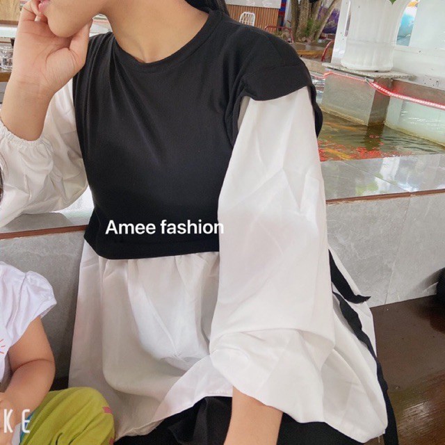 Áo kiểu nữ tay dài cực dễ thương