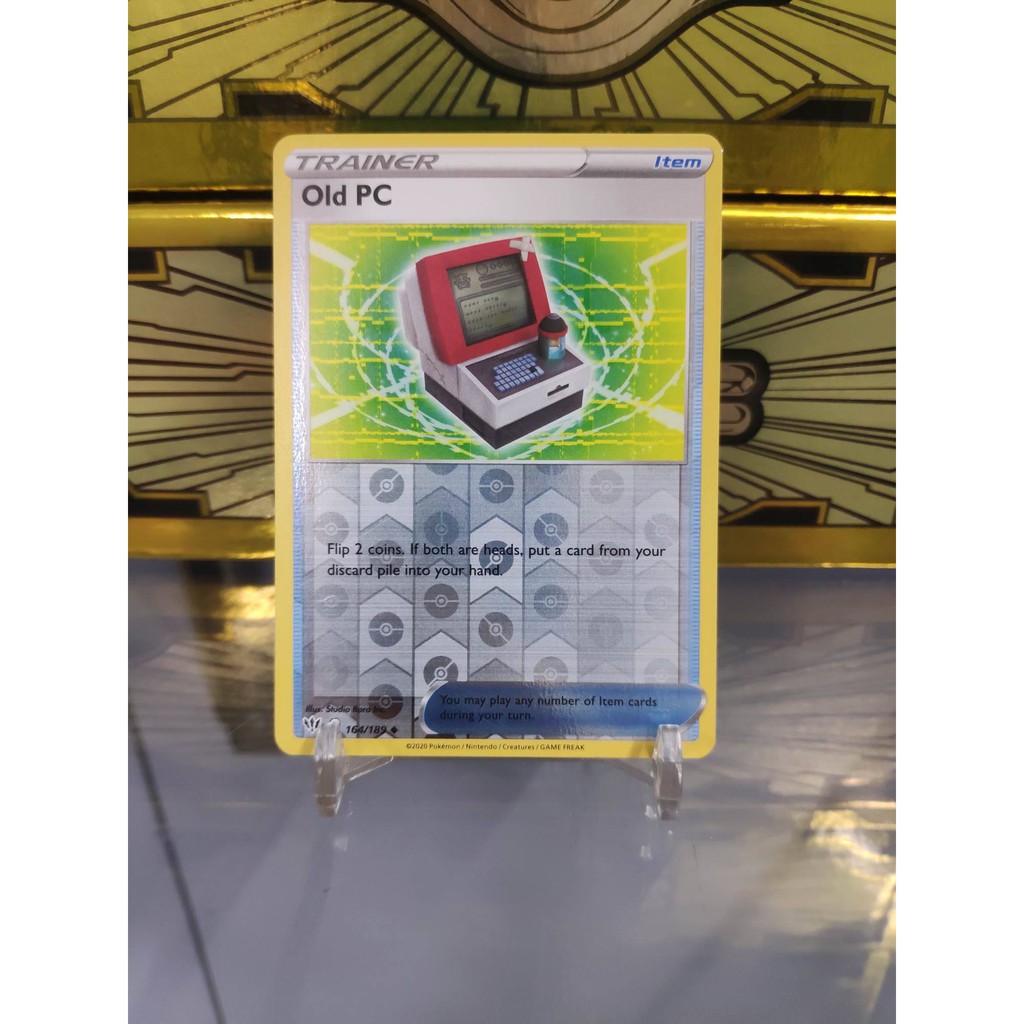 [ Dưa Hấu Yugioh ] Lá bài thẻ bài Pokemon Trainer Old PC