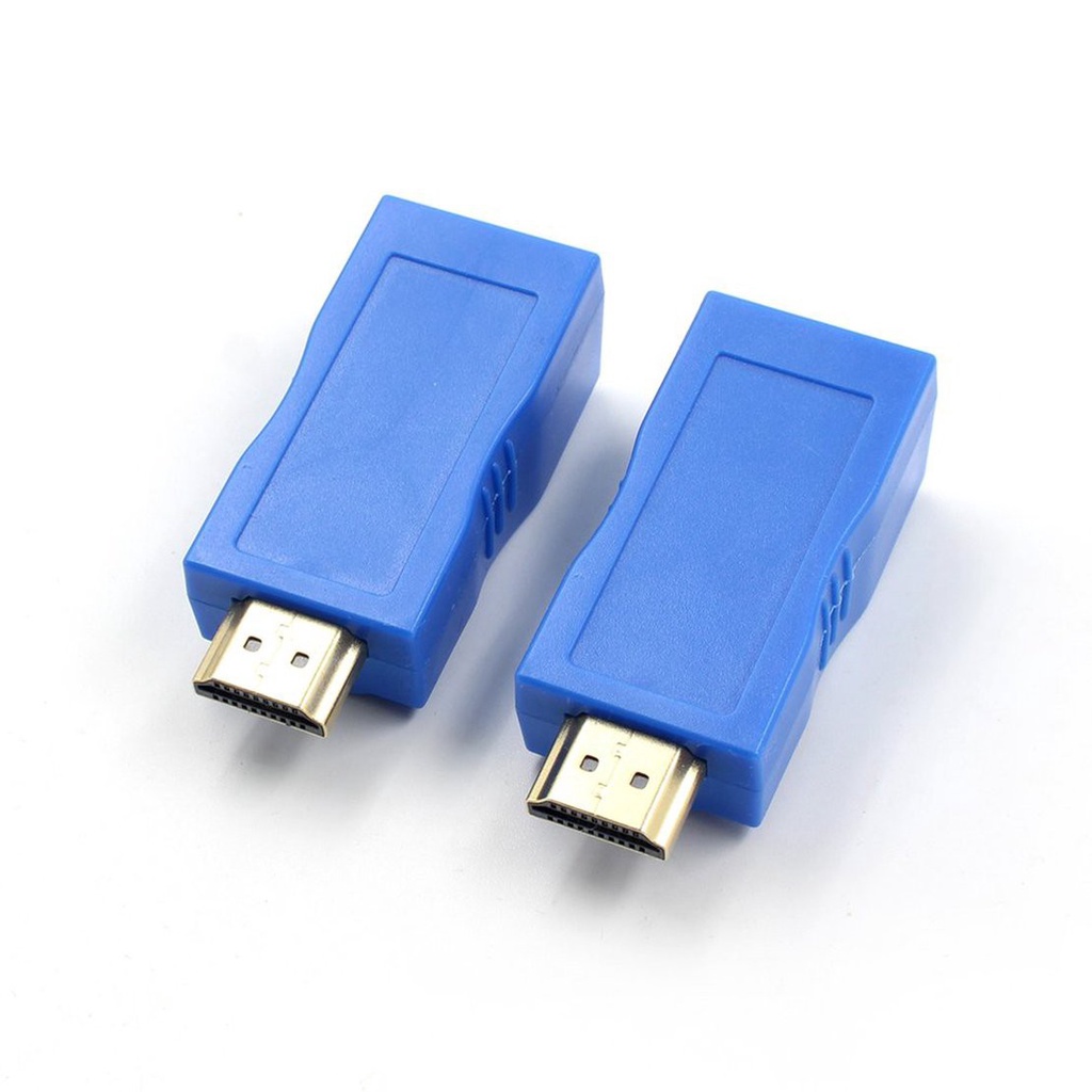 [New promo]HDMI-compatible Extender Transmitter TX/RX Adapter Ethernet LAN Without H P