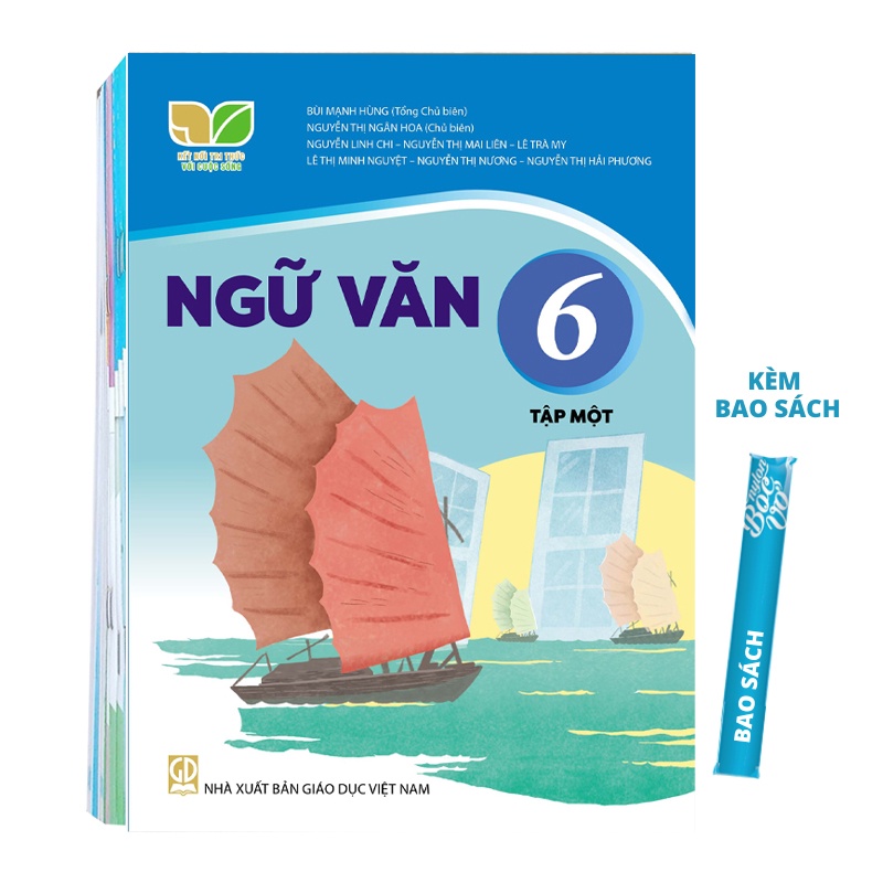 Sách Giáo Khoa Lớp 6 Tự Chọn Kết Nối Kèm Bao Sách và Bút Chì Nhãn Vở