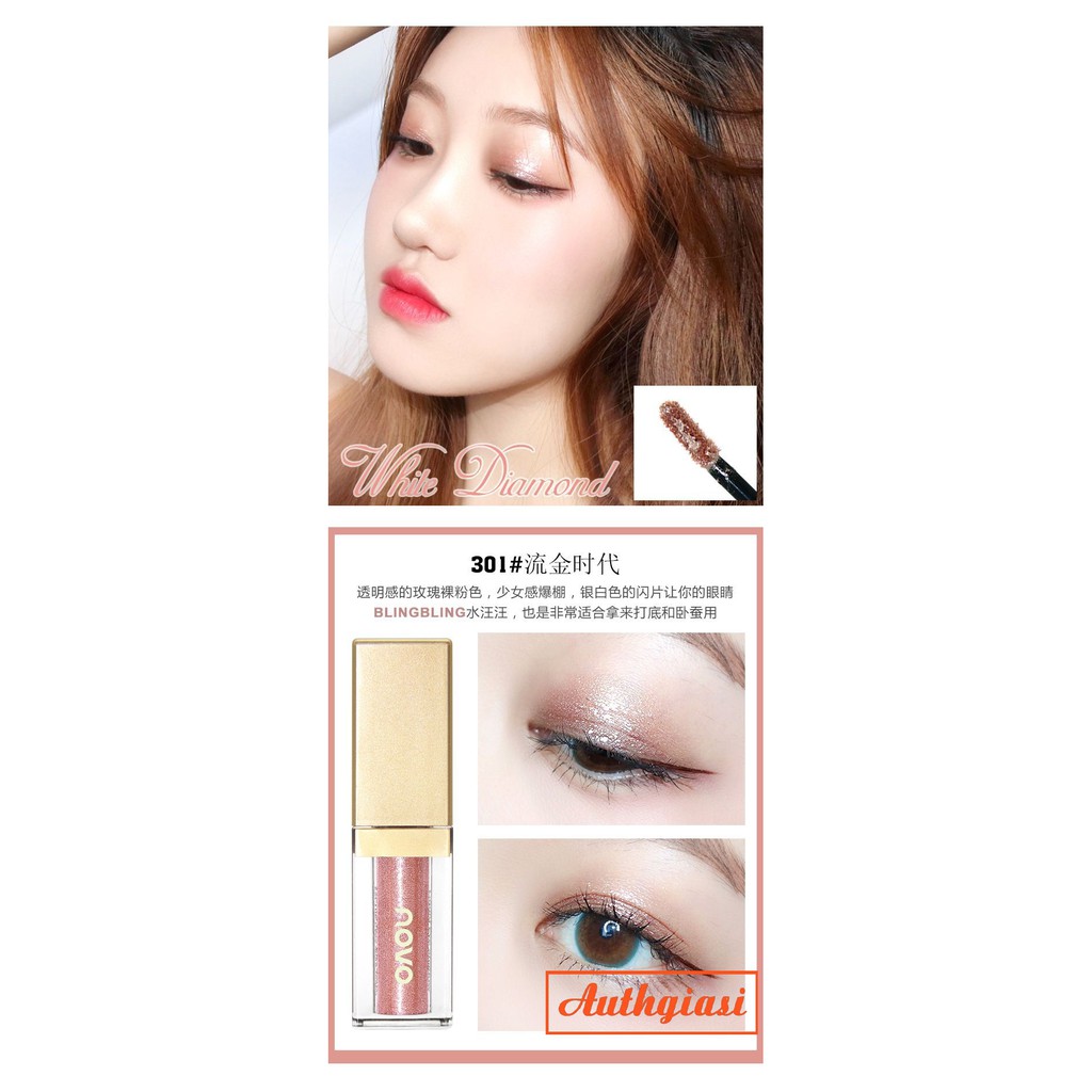 Nhũ viền mắt ướt Novo Starlight Liquid Eye Shadow kim tuyến | BigBuy360 - bigbuy360.vn