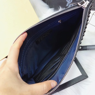 Túi clutch fe đinh size 27 fullbox