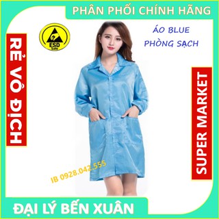 Áo blouse phòng sạch, chống tĩnh điện