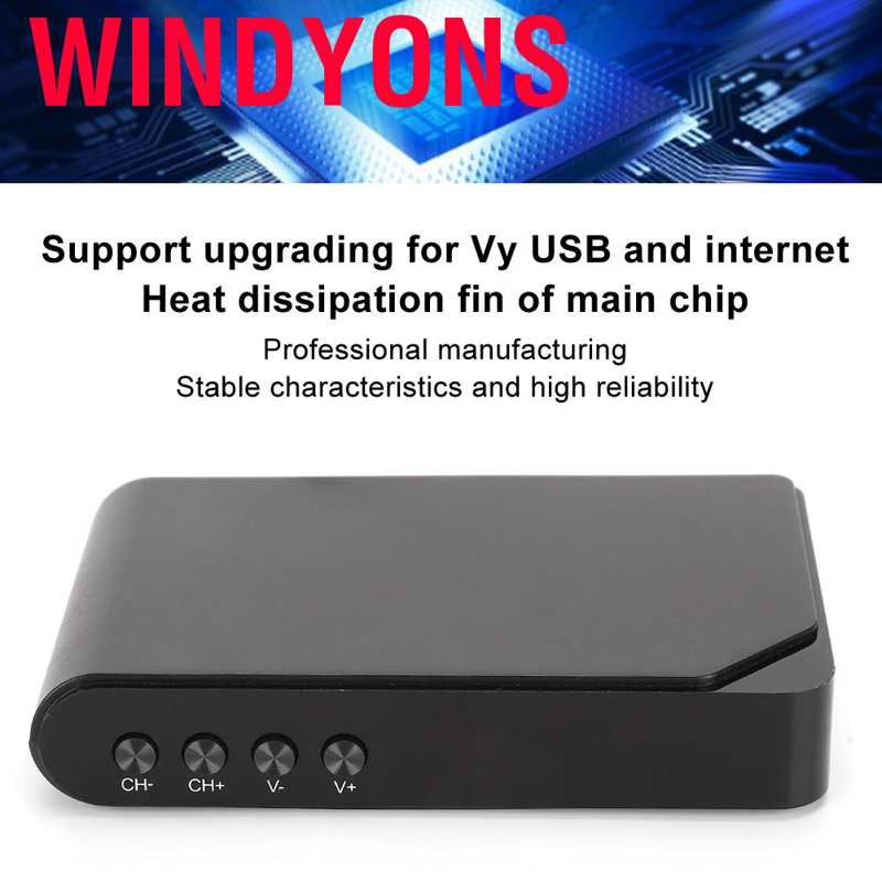 Đầu Thu Tv Box Windyons Dvb S2 1080p Full Hd Cổng Usb 100 240v