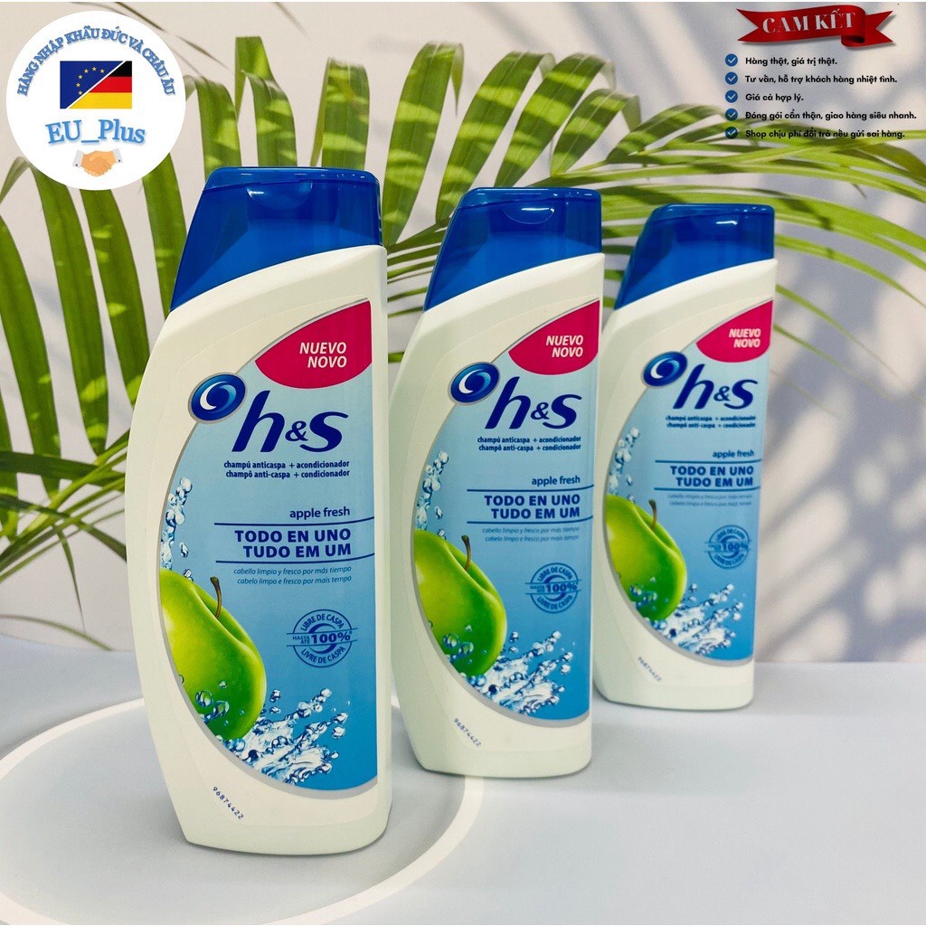 DG head &amp;Shoulders 540ml - Đức