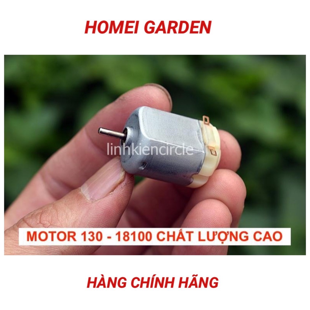 2 cái motor mini 130 - 181000 của Mabuchi chất lượng cao 3V - 5V tốc độ 12000 RPM - MÃ D0004
