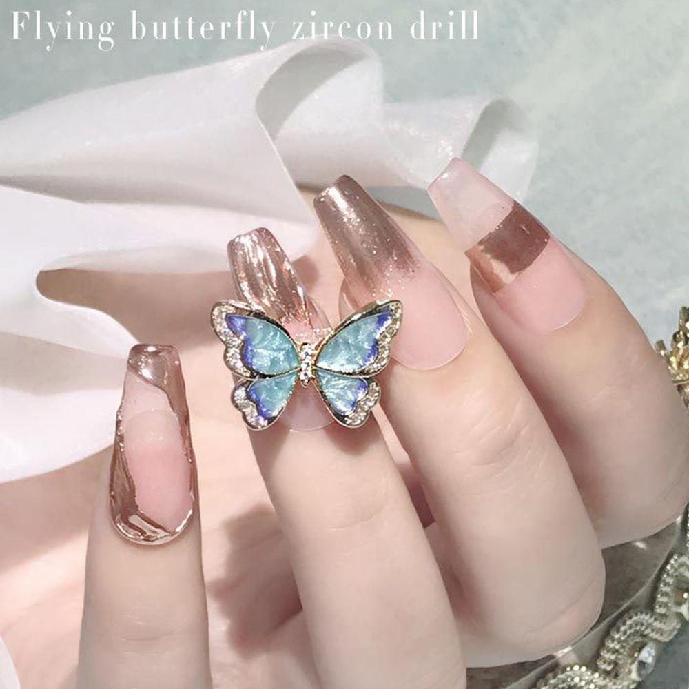 1 Cây Dũa Móng Tay EUCA|Phụ Kiện Trang Trí Móng Tay 3D Bằng Hợp Kim Xinh Xắn