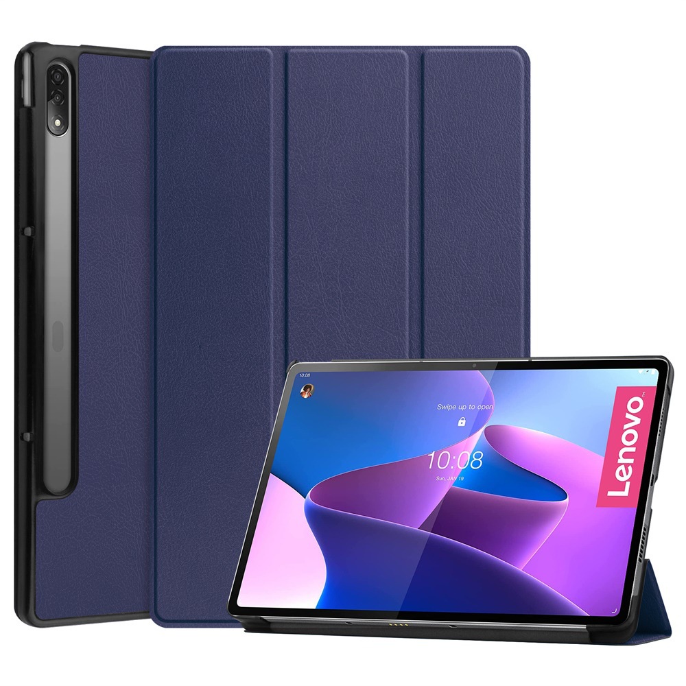 Bao Da Cover Cho Máy Tính Bảng Lenovo Xiaoxin Pad Tab P12 Pro 12.6 Inch Q706F Hỗ Trợ Smart Cover