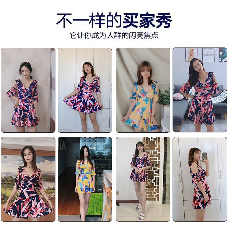 Bộ Đồ Bơi Liền Thân Size Lớn Thời Trang Hàn Quốc 2021 Cho Nữ | BigBuy360 - bigbuy360.vn