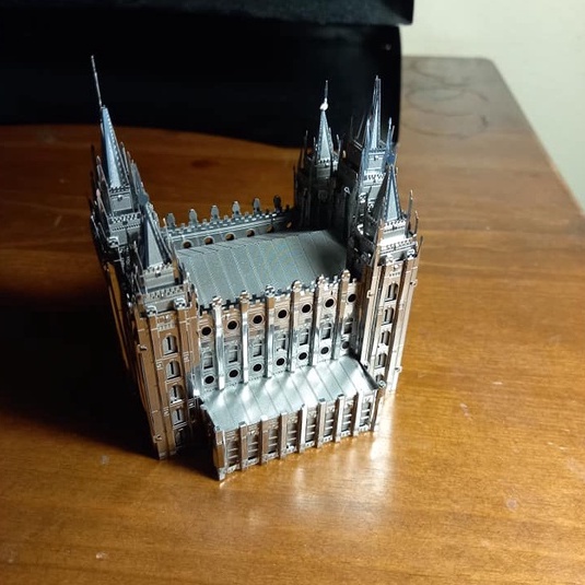 Mô Hình Kim Loại Lắp Ráp 3D Metal Earth SALT LAKE CITY TEMPLE