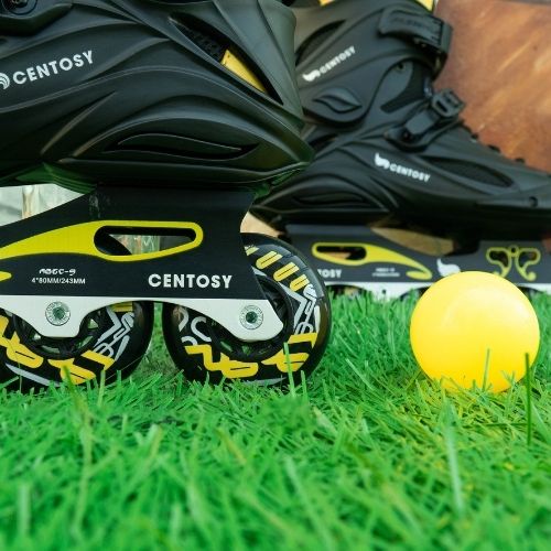 Giày Patin Người Lớn Cougar-Centosy Freestyle Pro Cao Cấp Frame Hợp Kim Chắc Chắn, Tặng Kèm Phụ Kiện Bảo Hộ