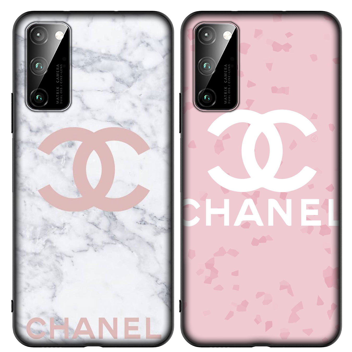 Ốp Điện Thoại Silicon Mềm In Logo Chanel Màu Hồng Cho Xiaomi Redmi Note 5 Pro Plus 5a 4x S2 Mi Poco X3 Nfc M3 9t