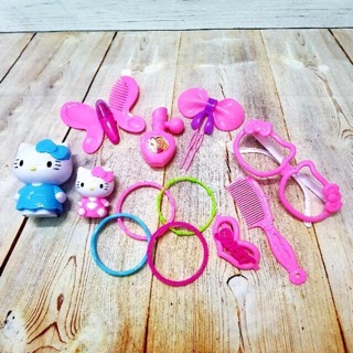 Giỏ đồ chơi trang điểm hello kitty cho bé