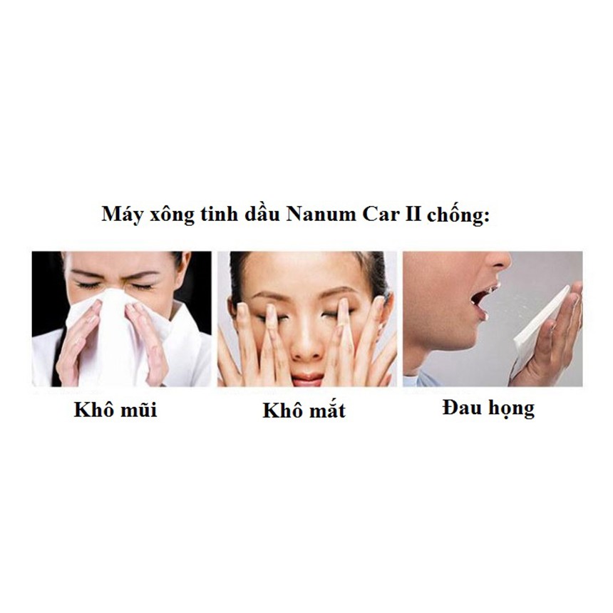 Máy xông khuếch tán tinh dầu, phun sương tạo độ ẩm cho xe ô tô, giảm mùi hôi trong trong xe hơi,thư thái lái xe an toàn