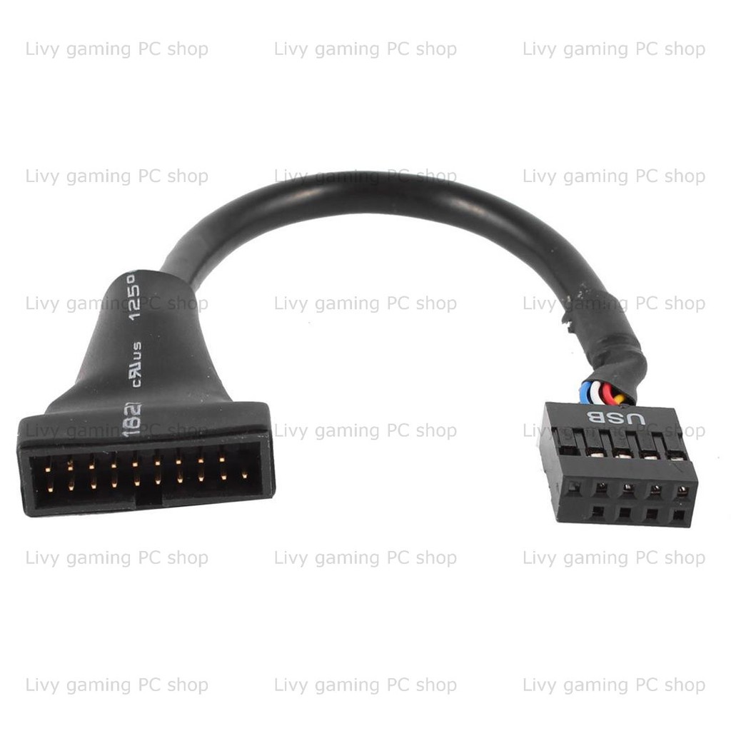 Dây cáp chuyển female USB 2.0 header sang male USB 3.0 header