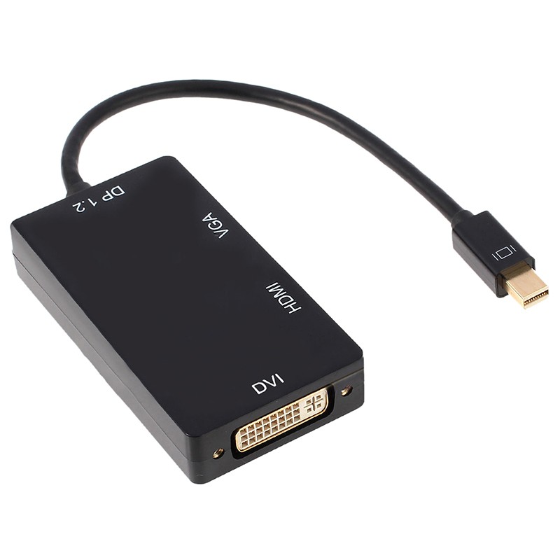 Mini Display Port Thunderbolt to DVI VGA HDMI Adapter For MacBook Pro Mac Air