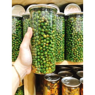 Đậu hà lan rang tỏi ớt 400g - loại ngon - minh thiên foods