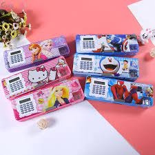 HỘP BÚT 3 TRONG 1- HỘP BÚT- MÁY TÍNH- GỌT BÚT hộp bút máy tính cao cấp