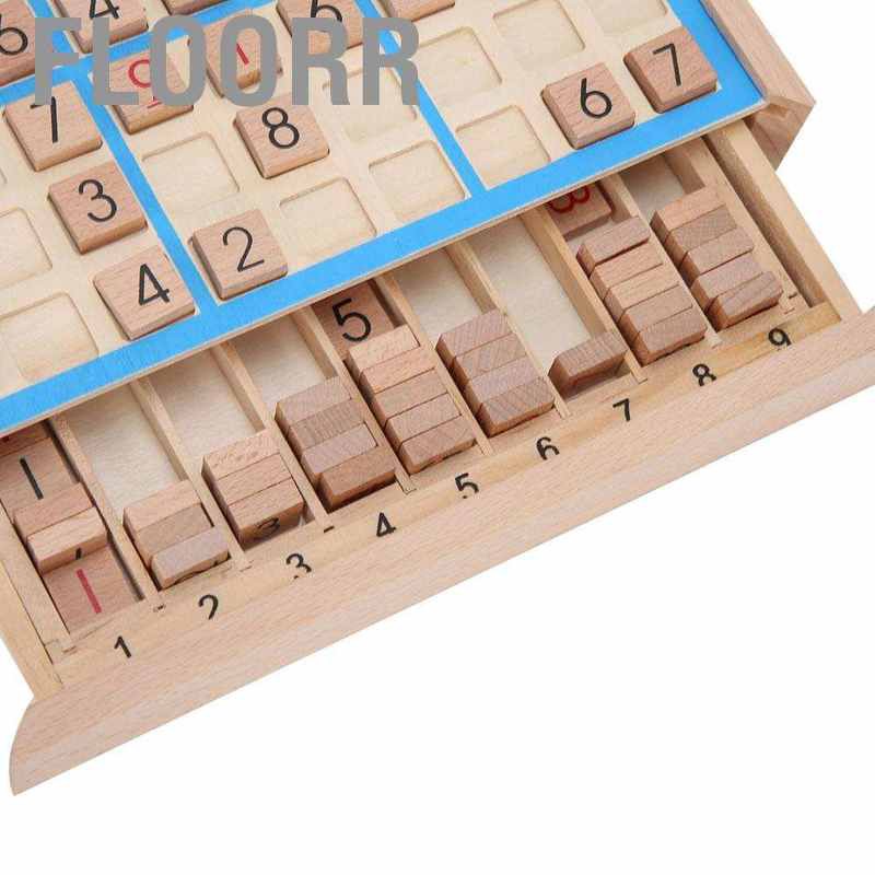 Bộ Đồ Chơi Sudoku Bằng Gỗ Luyện Tư Duy Cho Bé