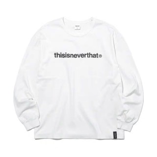 |hàng order 7-14 ngày| áo sweater thisisneverthat hàn quốc màu trắng