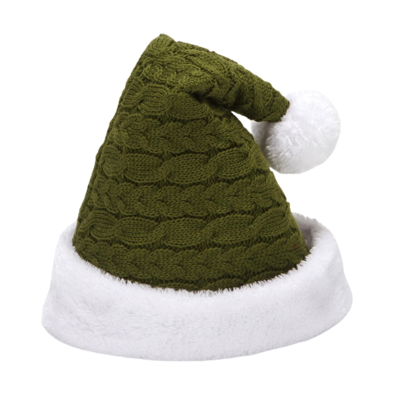 Han Mũ Dệt Kim Ông Già Noel Màu Trắng Cho Bạn Trai Bạn Gái Trượt Tuyết Ngoài Trời Mùa Đông Cưỡi Hiki
