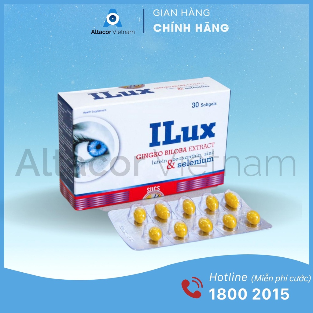- VIÊN UỐNG BỔ MẮT ILUX