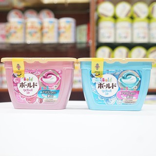 Viên giặt xả gel ball bold 3d viên giặt nhật bản