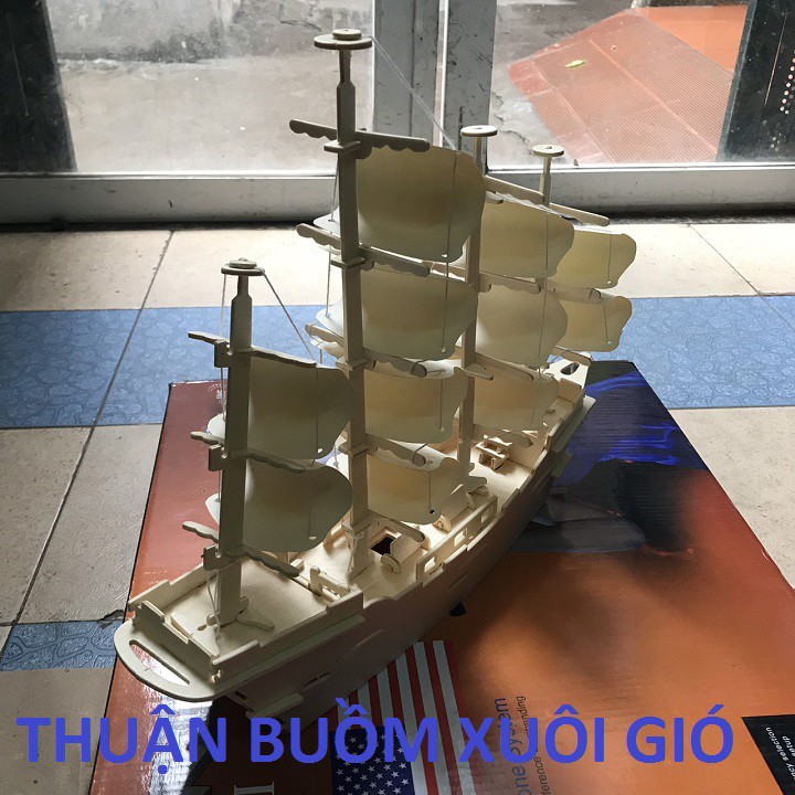 Thuyền Buồm Gỗ - Thuyền Buồm