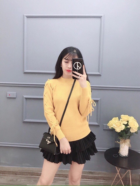 Áo Len đan tay Hàng QC