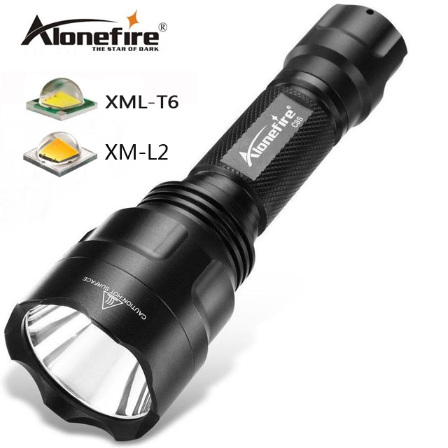 Đèn pin Alonefire C8s XM-L T6 L2 4000 lumens 5 chế độ sáng tiện dụng
