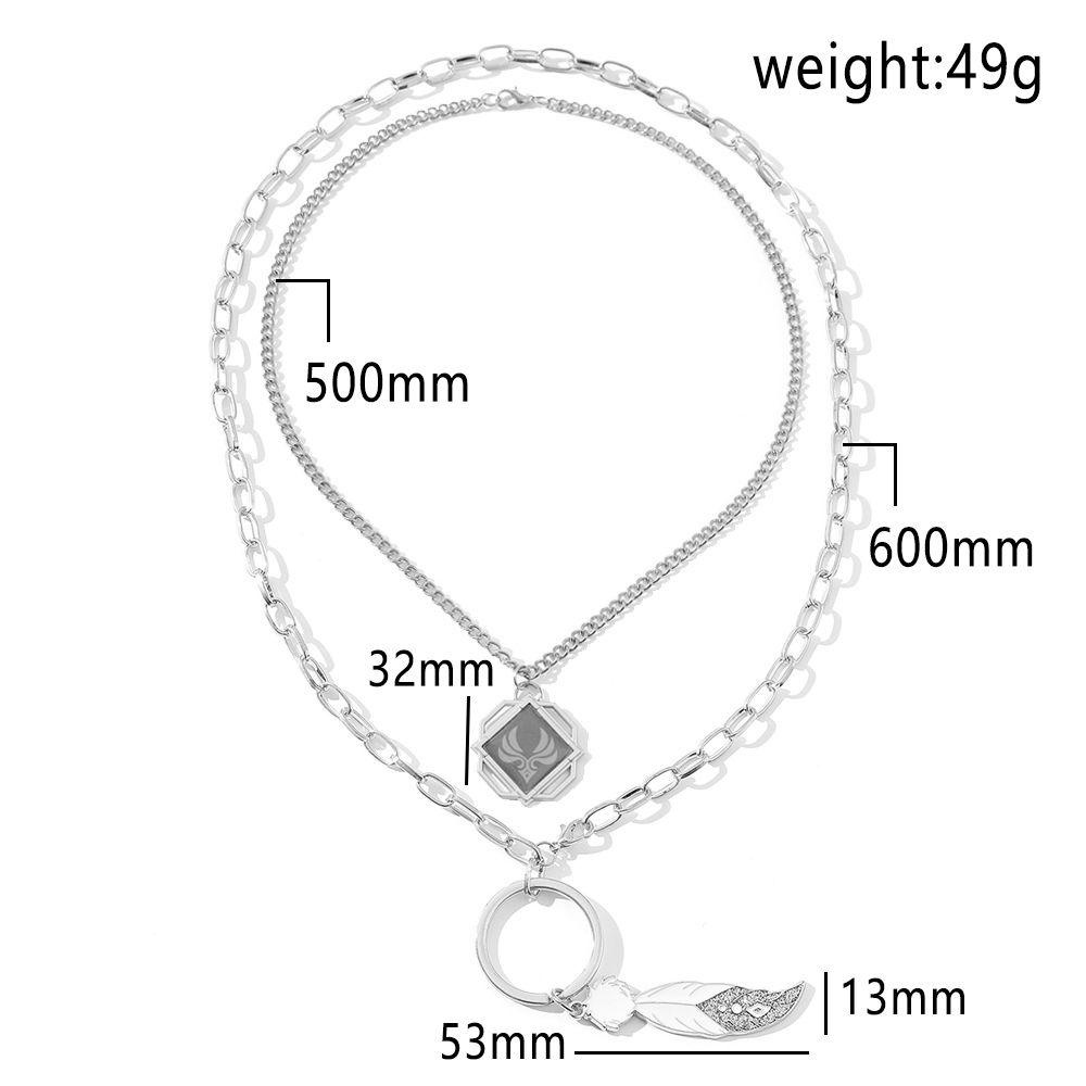 ANEMONE Vòng cổ Bằng Thép Không Gỉ Dày Phong Cách Hàn Quốc Cho Nam