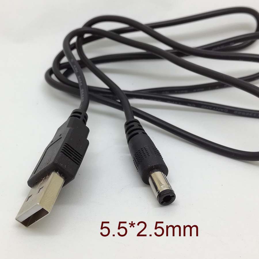 Dây Cáp Kết Nối Máy Tính, Laptop 5V DC 5.5Mmx2.5Mm